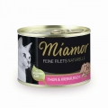 Miamor Feine Filets Naturelle Thunfisch & Krebsfleisch 156g Dose