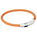 Bild 1 von Trixie Flash Leuchtring USB Orange  / (Variante) L-XL