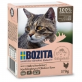 Bozita Cat Tetra Recard Häppchen in Gelee Hühnchenleber 370g