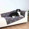 Bild 2 von Trixie Fleecedecke Barney -150x100cm mit Knochenmotiv  / (Variante) Orange